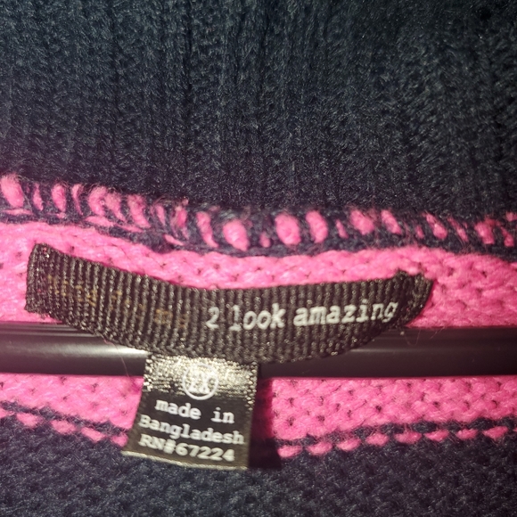 2 look amazing sweater dress with belt loops - Picture 2 of 3